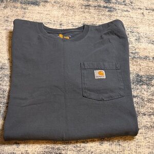 Carhartt Dark Gray Pocket Tee